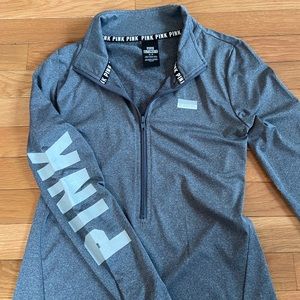 PINK quarter zip sweatshirt